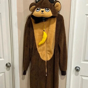 (1)Monkey  Funzie Onesie​